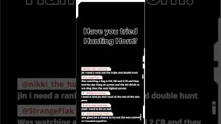 Stop calling Hunting Horn a "Support" weapon 😈