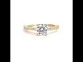 Video: 10Kt Gold Cz Ring