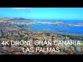 4K DRONE GRAN CANARIA : LAS PALMAS ( WITH AVA MARIA ).