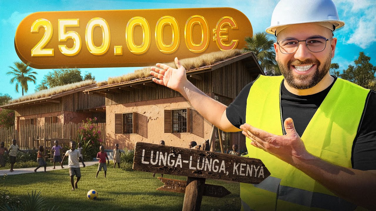 WIR BAUEN EIN WAISENHAUS IN KENIA 🇰🇪