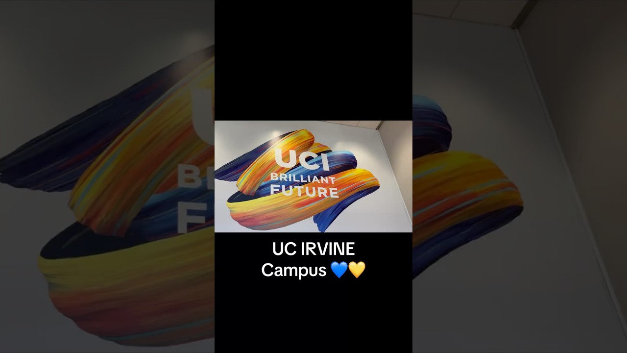 UC Irvine Campus is BEAUTIFUL 💙💛🎓 