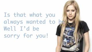 Avril Lavigne - Take It  - Lyrics HD chords