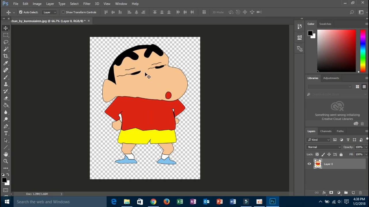 Cara MUDAH Menghilangkan Background Warna Dengan PHOTOSHOP - Mengubah