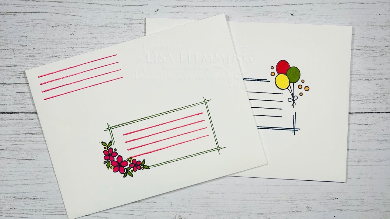 Say Goodbye to Boring Envelopes with Stampin’ Up! Addressed To You