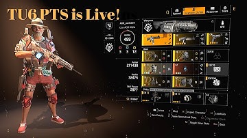Division 2: TU6 PTS is Live! | Tons of Changes