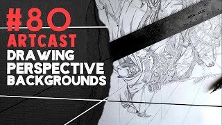 #80 Drawing Perspective Backgrounds