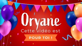 Joyeux Anniversaire Oryane 🎉🐱 Tous Mes Vœux Danniversaire Rien Que Pour Toi 