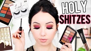 DRUGSTORE TRY ON HAUL! Full Face of New Drugstore Makeup...SO MUCH GOOD STUFF!