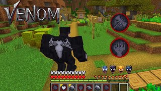 How To Play as VENOM In Minecraft! (Ps5/XboxSeriesS//PE/MCPE) screenshot 1
