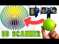 DIY 3D Scanner | 3D Scan Any Object At Home | 3D Plot with Python MatplotLib | Arduino With Python