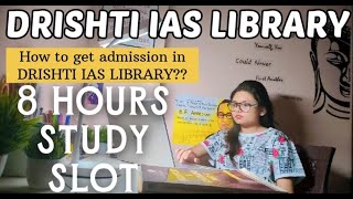 DRISHTI IAS LIBRARY | DRISHTI MENTORSHIP PROGRAM|How to get admission in DRISHTI IAS LIbrary? #upsc