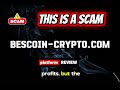 bescoin-crypto.com Review | Is BesCoin Crypto Legit or Scam? Crypto Trading Platform Warning