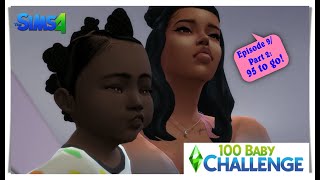 100 baby challenge EP 9 pt 2 | The Twins age up | The Sims 4