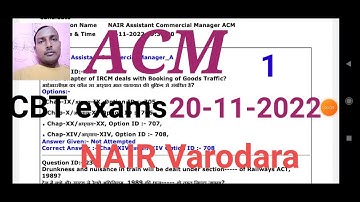 #ACM LDCE questions paper/Assistant Commercial Manager/Nair Varodara/departmental exams/promotional