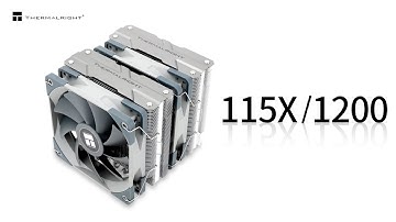 THERMALRIGHT Peerless Assassin 120 CPU Cooler Intel 115X/1200 Installation Guide