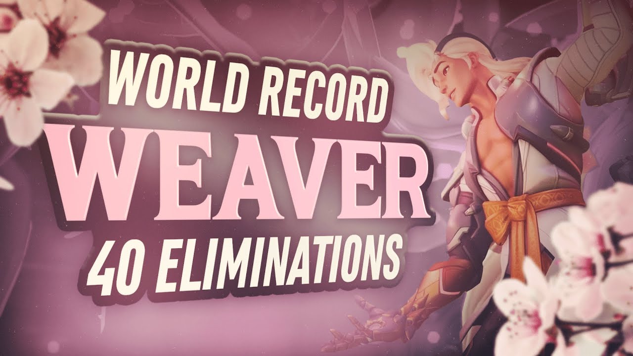 I set the WORLD RECORD for ELIMINATIONS on Lifeweaver - Overwatch 2