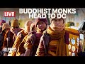 LIVE: Buddhist monks on "Peace Walk" to DC
