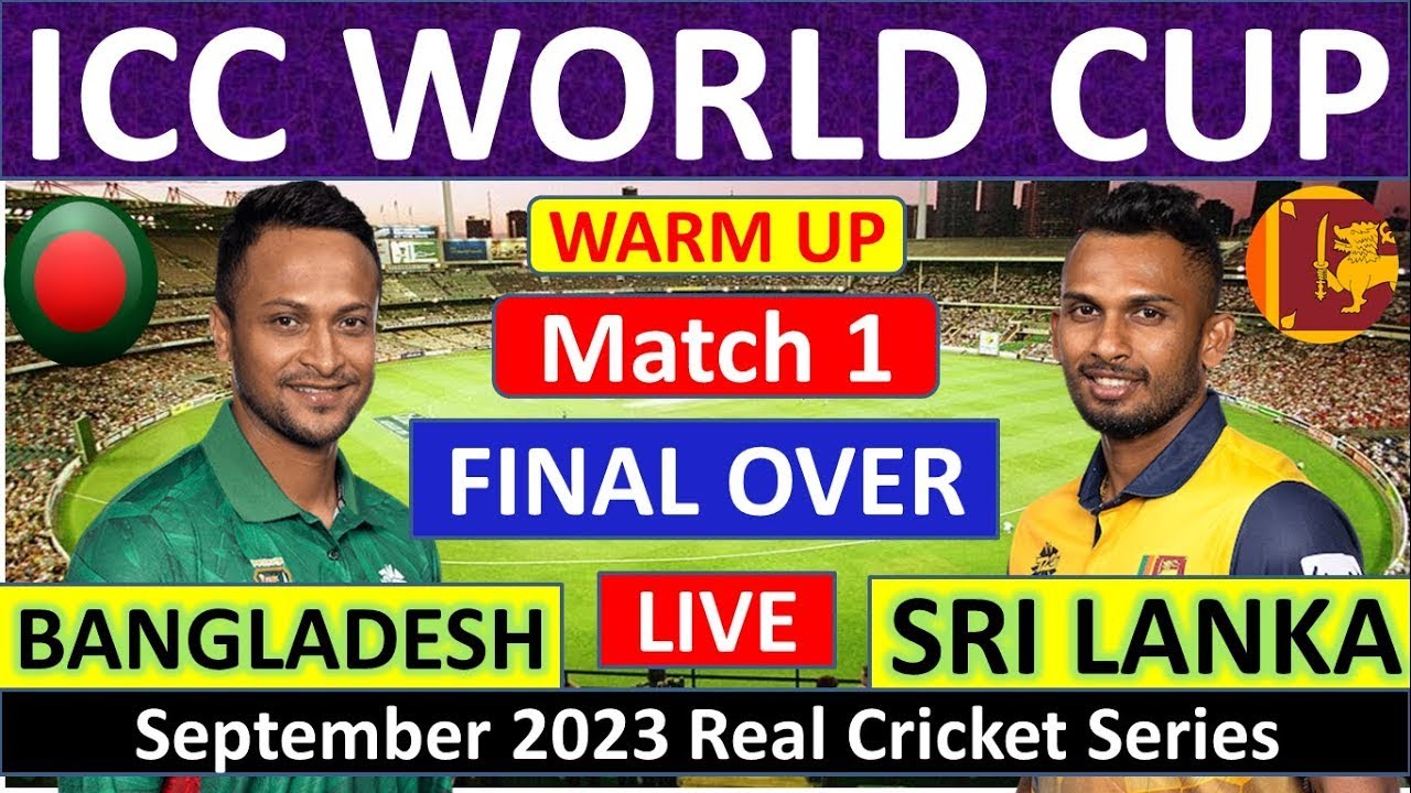 liveICC World Cup Warm Up SL vs BAN Live Scores SHRILANKA vs