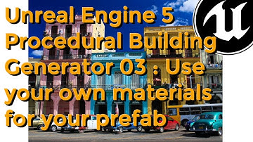 UE5-PBG-03: Use your own materials for your prefab