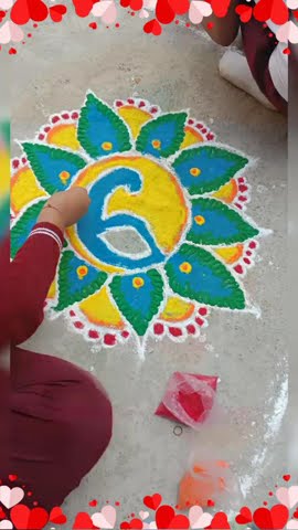 Phoenix Rangoli Paper #rangoli in phoenix - YouTube