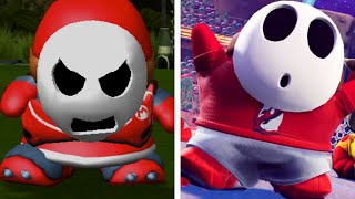 Mario Strikers Evolution Of Shy Guy 2007 - 2022