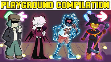 FNF Playground Compilation l Part 1