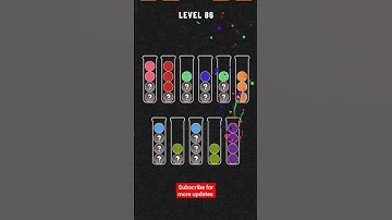 ball sort challenges 86 #shorts