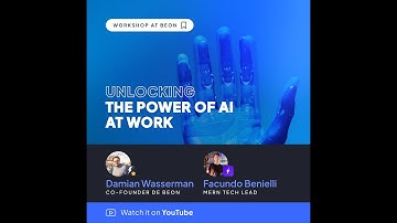 Unlocking the Power of AI at Work - Workshop at BEON