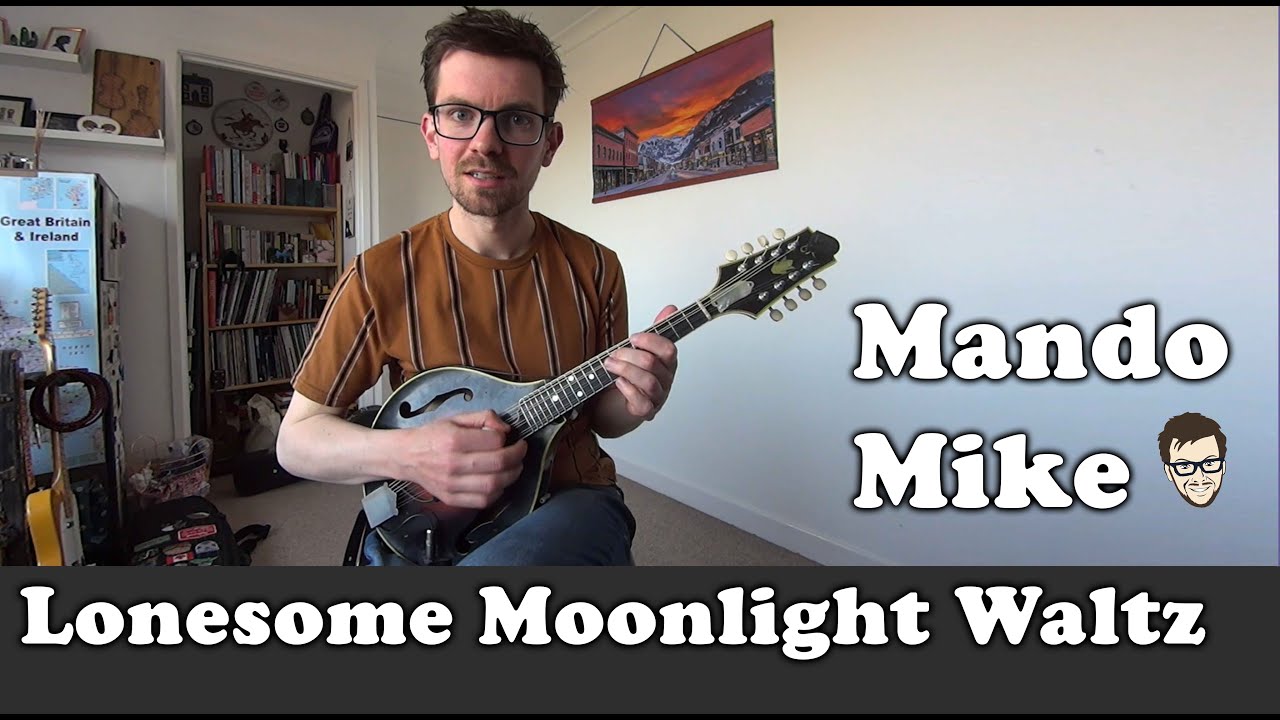 Lonesome Moonlight Waltz Tremolo & Chords Mandolin Lesson (Beginner
