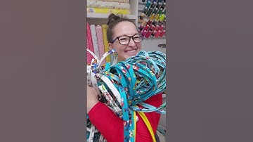 Time for another Jelly-Roll Rug 🍄 #jellyrollrug #sewing