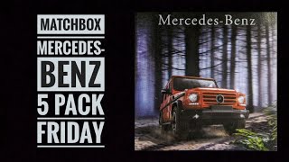 matchbox mercedes 5 pack