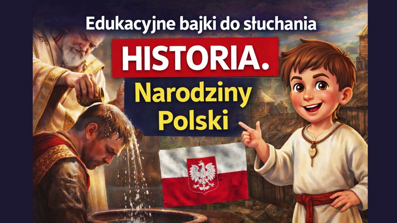Edukacyjne bajki do słuchania – HISTORIA. Cz. I - Narodziny Polski