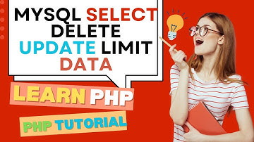 MYSQL SELECT DELETE UPDATE LIMIT DATA | LEARN PHP | PHP TUTORIAL 16 in HINDI