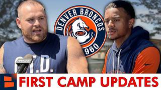 Denver Broncos News YOU NEED To Know On Day 1 Of Training Camp!