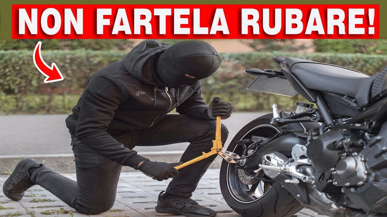 🚨 Come Rubano DAVVERO le Moto in Italia (Nessuno Te Lo Dice) 🏍️🔒
