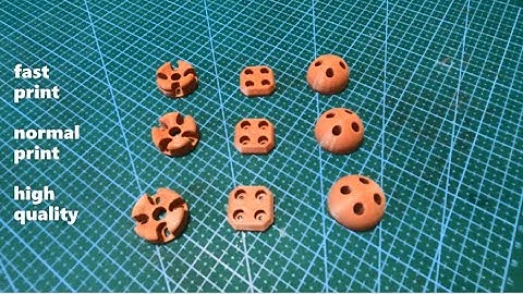 SNAPMAKER 2.0 3D PRINT PFROFILES PRINT QUALITY BASED