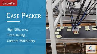 Looking to increase your production capacity A case packer is here to help. #casepacker #cobot