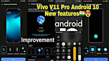 Vivo V11 Pro Android 10 Update released with Update Version 8.7.11 | New feature| 🇮🇳 | Techno Vishal
