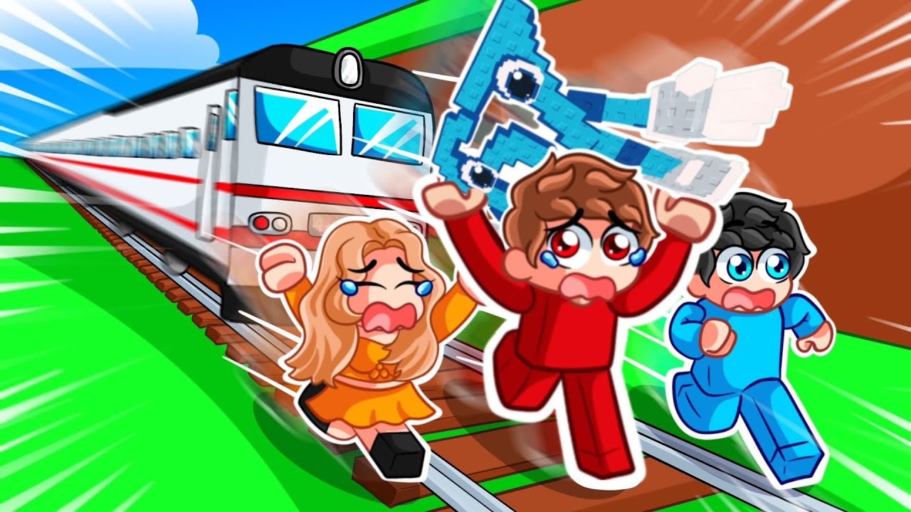 Escapa del TREN para Conseguir Brainrots Chetados en Roblox!