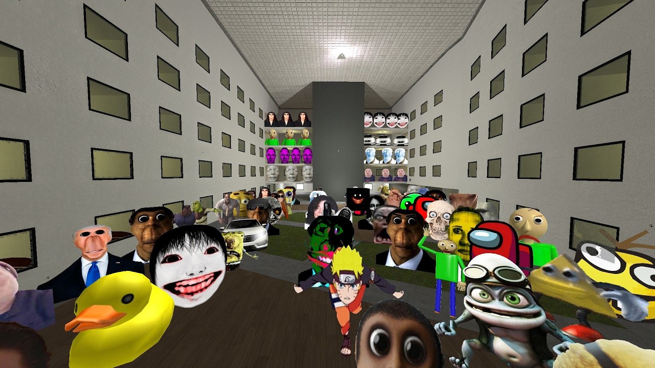Yoshie Kimura Bizcochito Obunga And Selene Vehicle Baldi Man Nextbot Gmod Is #nextbot #Glzzabgmod