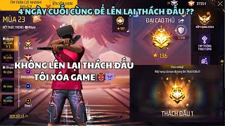 HightLight FF Tức Tốc Trở Về "Thách Đấu Cuối Mùa"Trước Khi Bị Reset |Kan GM