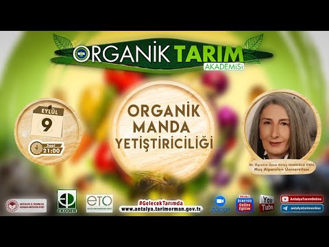 Organik Tarım Akademisi-49 Organik Manda Yetiştiriciliği Dr. Öğretim Üyesi Hülya Hanoğlu Oral