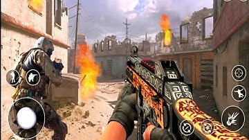 Battleground Commando Strike - Commando battle Strike - Android Gameplay