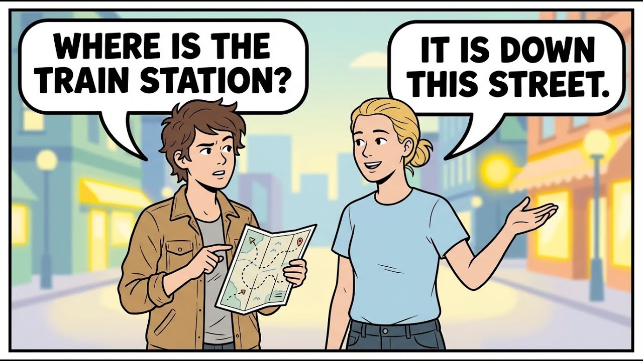 Real-Life English Speaking Workout: Asking for Directions