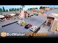 New track reveal trailer  3dbotmaker speedway
