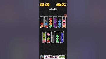 Ball Sort Puzzle Level 134 Walkthrough