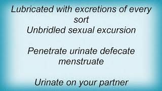 Autopsy - Orgy In Excrements Lyrics