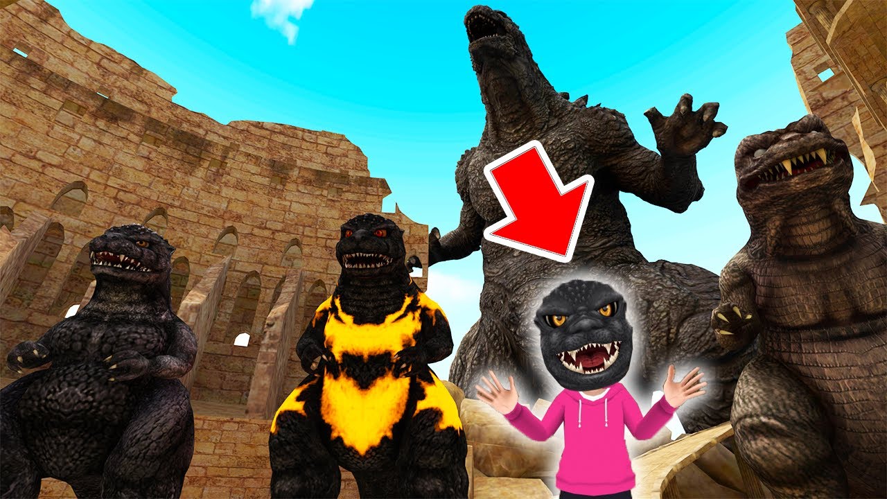 I entered the world of Godzilla - YouTube