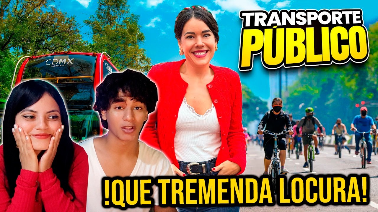 CUBANOS IMPACTADOS con Los 5 MEJORES MEDIOS de TRANSPORTE de CDMX