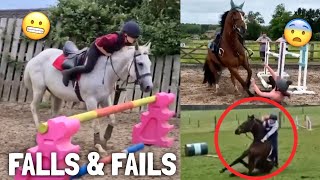 horse FALLS & FAILS | Subscriber Edition | equinemollie